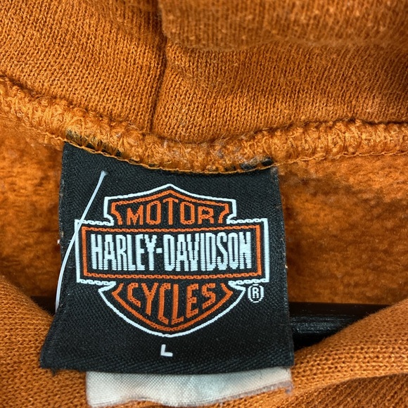 Harley Davidson Doyle’s Orange Hoodie - L - Picture 5 of 5